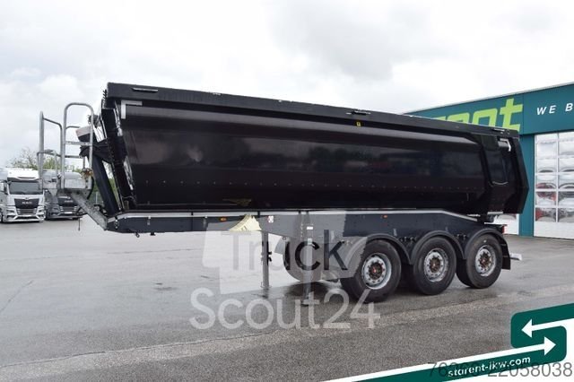 Полуприцеп SCHWARZMÜLLER ALU - Kipper 27m, Лифтовая ось, Hardox, 5,360 кг