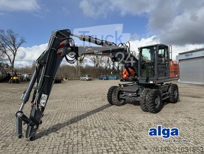 Mobilbagger ATLAS 150 W blue,Verstellausleger, Hammer + Greifer gebraucht