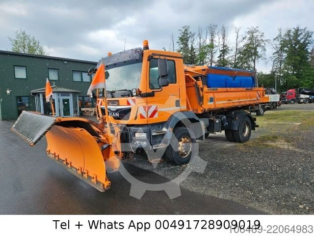 MAN TGM 18.290 4X4 Meiler Kipper Winter service