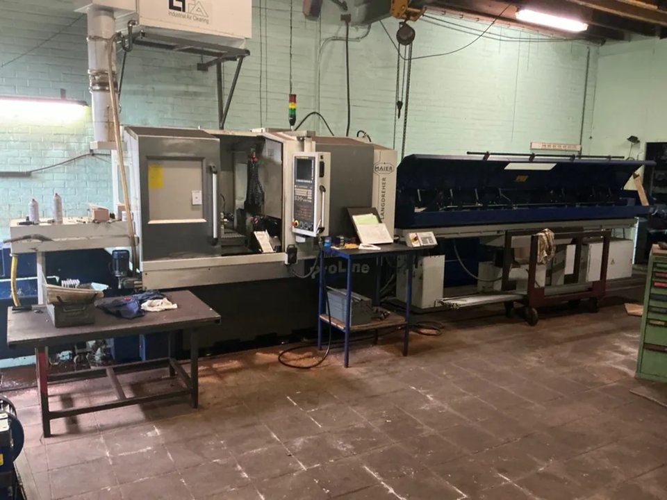 2008 Maier long lathe ML 32D CNC long lathe