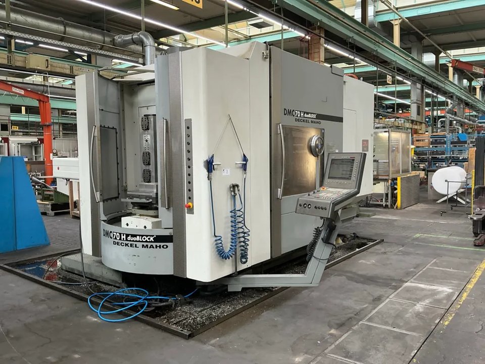 2007 DECKEL MAHO DMC70H Horizontales CNC-Bearbeitungszentrum