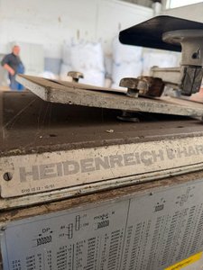 Używana ławka obrotowa Heidenreich Harbeck
