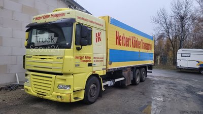 Грузовик с конструкцией из напитков DAF 105.460 6x2 Lift Retarder Keppler LBW