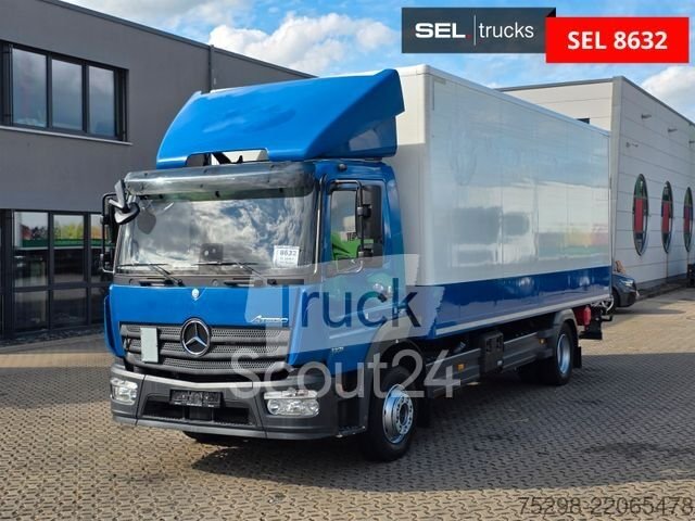 Грузовик с корпусной структурой MERCEDES-BENZ Atego 1221/используемая погрузочная доска