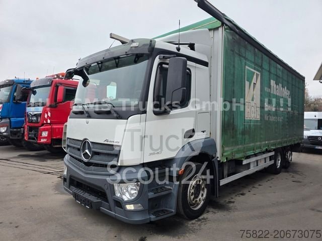 Грузовик с Pritsche & Plane MERCEDES-BENZ Antos 2540 / Рулевая ось / Загрузка 15,3 тонны