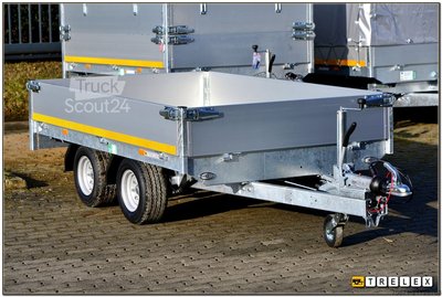 Автомобильный прицеп Eduard HL 2615 2000 кг High loader Tandem Low используется