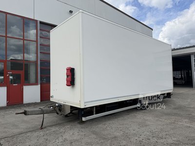 přívěs Ackermann Z-KA-F10.5 / 7.6 1 Achs Přívěs na oblek s ložnou stěnou 10.5 t GG
