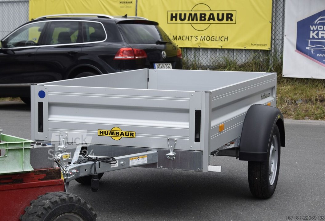 Трейлер с открытым штифтом HUMBAUR одноосный трейлер HA 752111KV новый