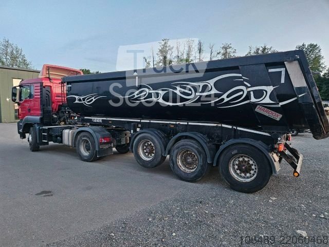 Полуприцеп CARNEHL 24 м CHKS/H Steel Используемая ось подъема наклонной доски