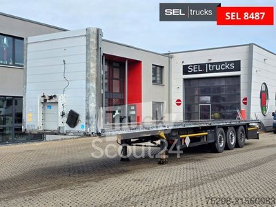 Полуприцепы с рабочей платформой SCHMITZ CARBULL SCS 24/L - 13.62 / Лифт/ CONTAINERVERRIEGELATION!