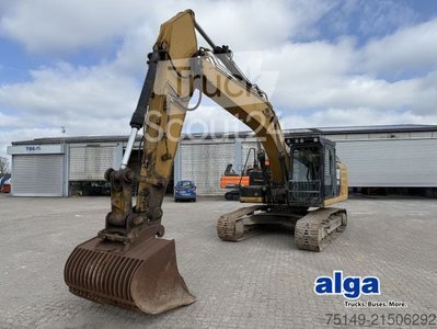 Kettenbagger CATERPILLAR 324E, Hammervorrichtung, S.W.S., Tieflöffel gebraucht