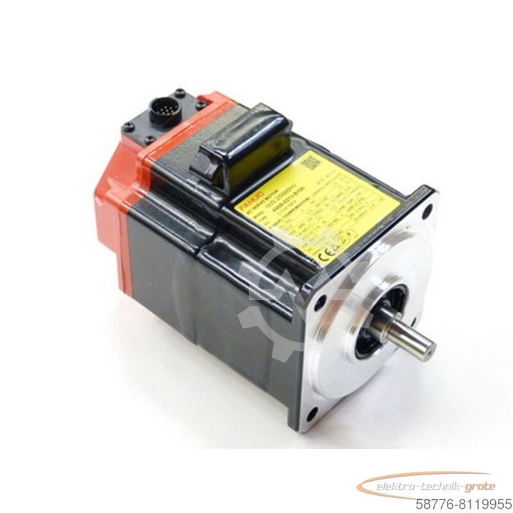 Fanuc A06B-0213-B100 AC Servo Motor + Pulsecoder A860-2000-T301 =!!