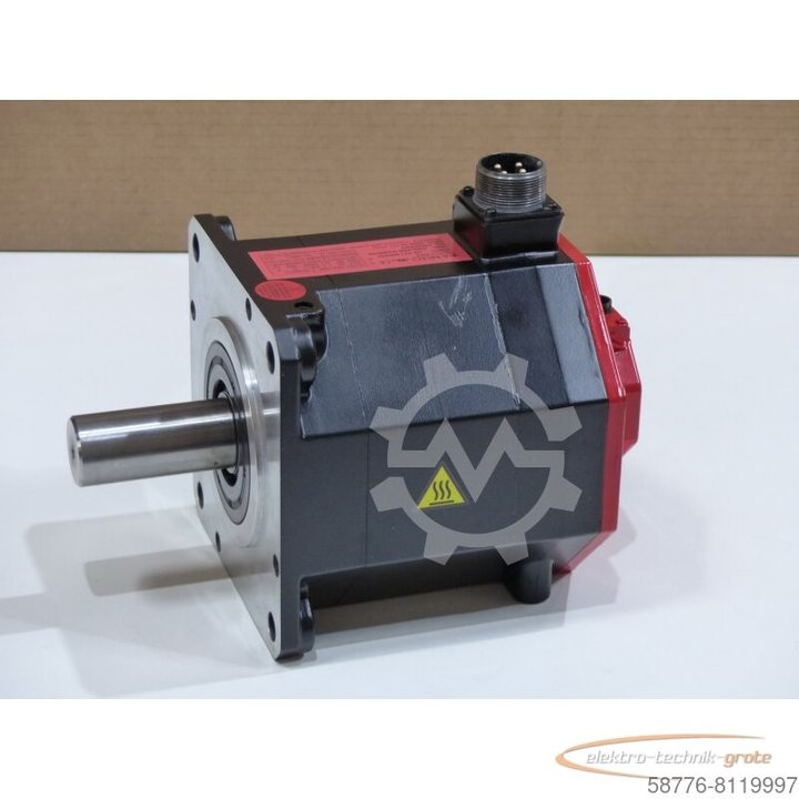 Fanuc A06B-0266-B100 # 0100 AC Servo Motor přehozen s 12 měsíců záruky