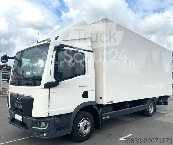 Transporter mit Koffer MAN 8.190 TGL, LBW, Klima, 2x AHK, gebraucht
