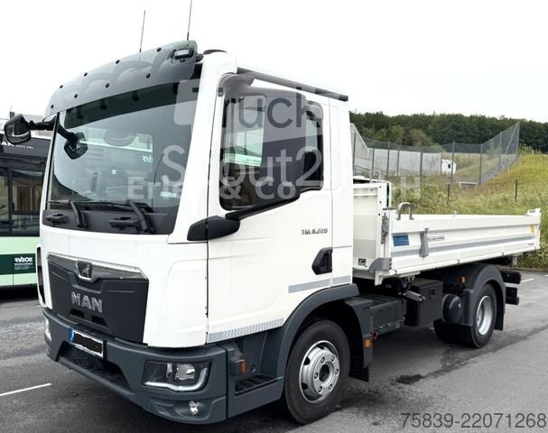 Dreiseitenkipper MAN 8.220 TGL, Klima, 2x AHK, Meiller, R.Kamera gebraucht