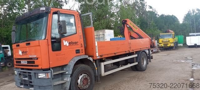 LKW mit Pritsche (offen) IVECO ML 180E 28 Kran gebraucht