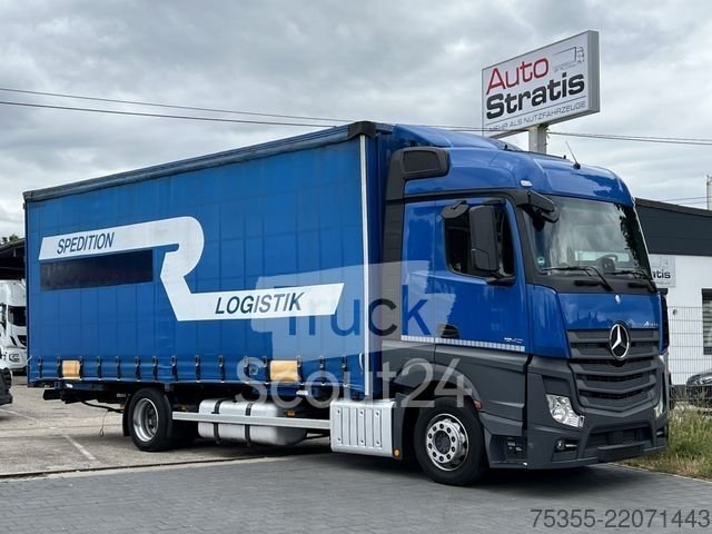 LKW mit Pritsche & Plane MERCEDES-BENZ Actros 1840 Klima Retarder Jumbo Mega 7,7m AHK gebraucht