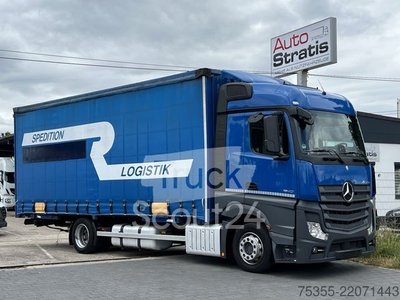 LKW mit Pritsche & Plane MERCEDES-BENZ Actros 1840 Klima Retarder Jumbo Mega 7,7m AHK gebraucht