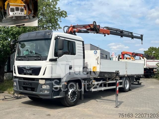 Spezial-LKW MAN TG-M 18.340 4x2  Pritsche Kran Atlas 135.2+Funk gebraucht