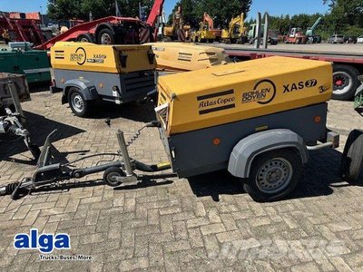 Atlas Copco XAS 37, Kompressor, 7bar, Kubota, 1.073 Std.