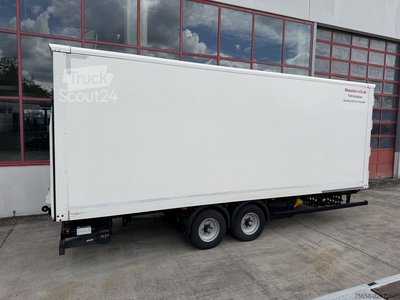 Kofferanhänger Möslein TKO 105 DL Schwebheim  Tandemkoffer, Durchladbar + Ladebordwand gebraucht