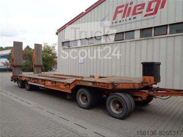 Tieflader Anhänger Müller-Mitteltal 4-Achs Tieflade-Anhänger T40 gebraucht