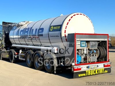 Tankauflieger KÄSSBOHRER AD-BLUE 28 cbm,Bartec Messanlage,Vogelsang Pumpe gebraucht