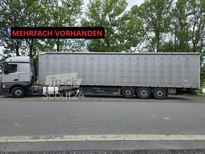 Auflieger mit Pritsche & Plane Schwarzmüller SDS 350 Gardine Standard gebraucht