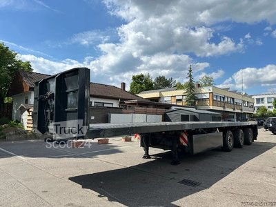 Платформа прицепа Schmidt SP/42 *3-Achs Плато полуприцепы *3 используемые рулевые оси