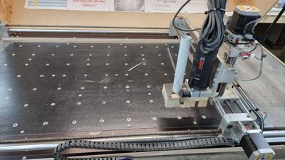 CNC portální frézovací stroj 1200x700mm, ovládání Estlcam