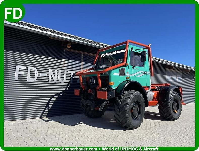 Mercedes-Benz Unimog U2100 Сельское хозяйство с использованием лесного оборудования Werner