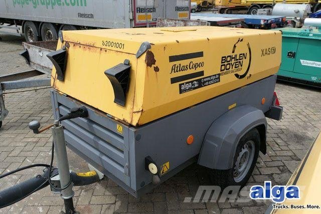 Atlas Copco XAS 67, Kompressor, Deutz, Wenig Std., TOP