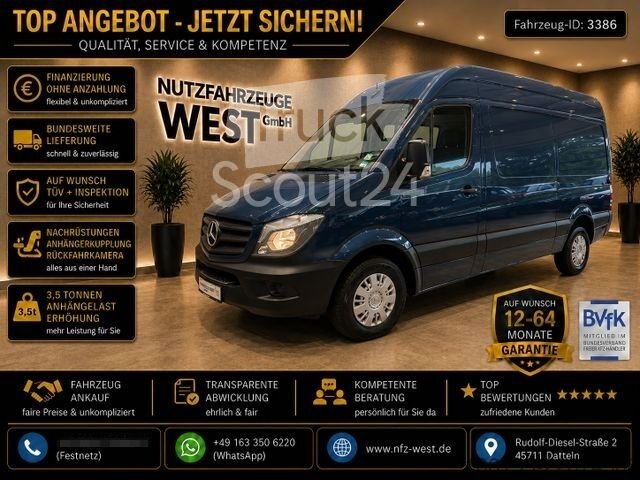 MERCEDES-BENZ Sprinter 319 CDI V6 *AHK = 3.500Kg * Гарантия используется