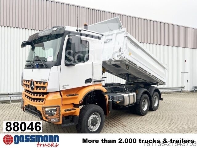 самосвал Mercedes-Benz Arocs 3351 AK 6x6, новый Grounder