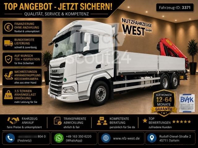 Autokran DAF XF 480 *Kran Palfinger PK 24.001 SLD 5+Funk* используется