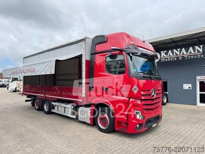 Грузовик с Pritsche & Plane MERCEDES-BENZ 2548 Actros 5 L 6x2 Lowliner BDF
