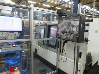 OKUMA LB 3000EX II-MC1000 Space Turn з завантаженням роботів
