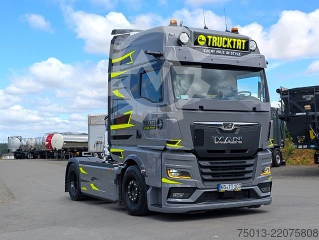 MAN TGX 18.560 LL SA s motorem D30, náklon, MIETE?