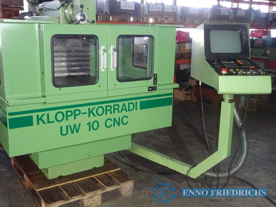 Klopp Korradi UW 10 CNC frézovací stroj, CNC frézování
