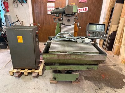 FP3A frézovací stroj CNC 2101 Traťová kompenzační frézování