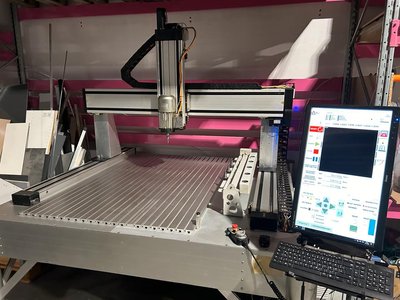 isel ines CNC Milling Machine Retrofit WZW HF Spindle