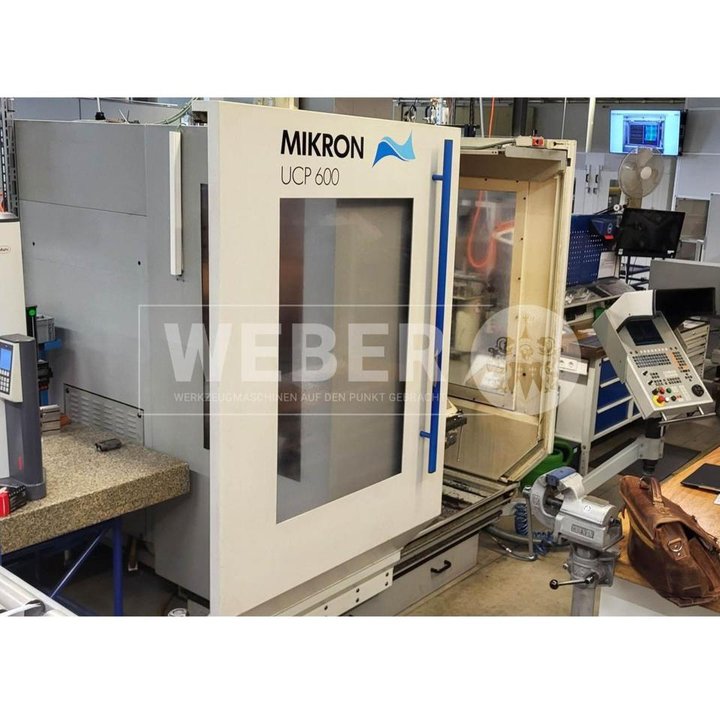 Micron UCP 600 4-axis machining center