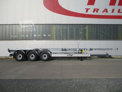 Полуприцепы с Pritsche & Plane Fliegl SDS 380 Gooseneck 40ft.