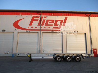 Полуприцепы Container шасси Fliegl SDS 380 Gooseneck 40/45 Light New