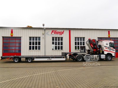 Полуприцепы с открытым пауком FLIEGL 2-Achs Mega Plateau Jumbo SZS 290