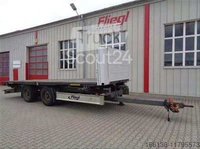 Полуприцепы с плато Pritsche & Plane Fliegl TPS 180 Mega-E