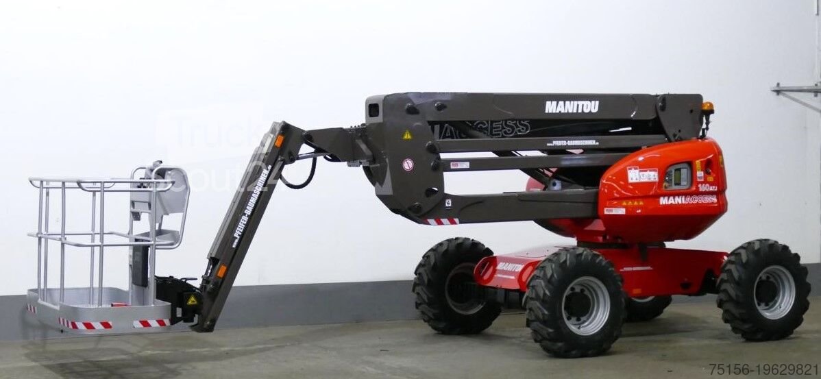 Pracovní plošina Manitou 160 ATJ 4x4 - 16.5m / strana 9.5m