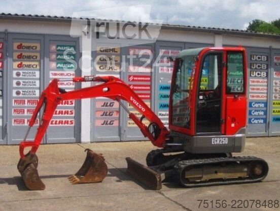 Mini excavator Volvo Recueil, s. 25 D