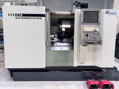CNC Drehmaschine - Schrägbettmaschine GILDEMEISTER DMG CTX 210