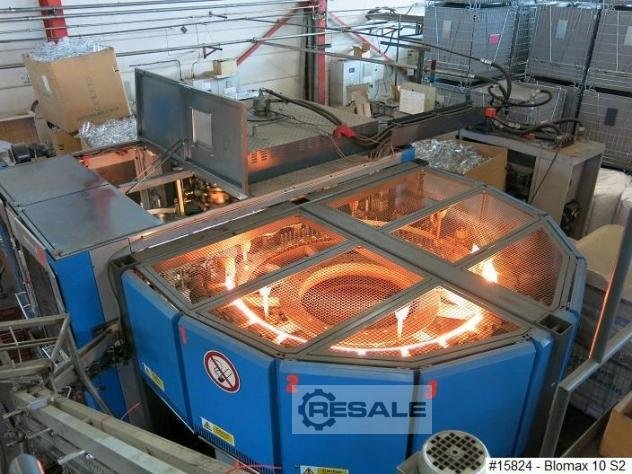 PET Rozciąganie maszyny Blowing SIG CORPOPLAST Blomax 10 Series II